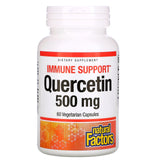 Natural Factors, Quercetin, 500 mg, 60 Vegetarian Capsules - 068958013909 | Hilife Vitamins
