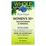 Natural Factors, Whole Earth & Sea Women's 50+ Multivitamin & Mineral, 60 Tablets - 068958355016 | Hilife Vitamins