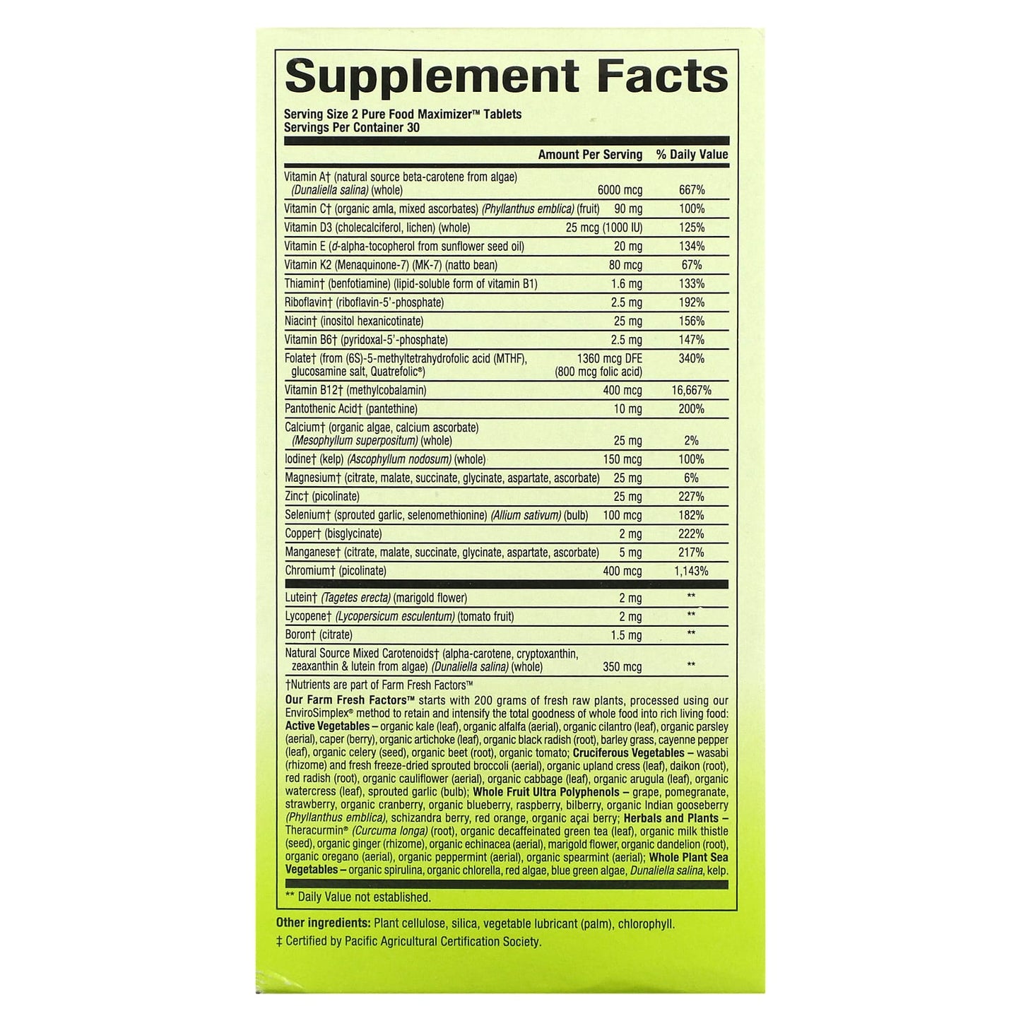 Natural Factors, Whole Earth & Sea Men's Multivitamin & Mineral, 60 Tablets - [product_sku] | HiLife Vitamins