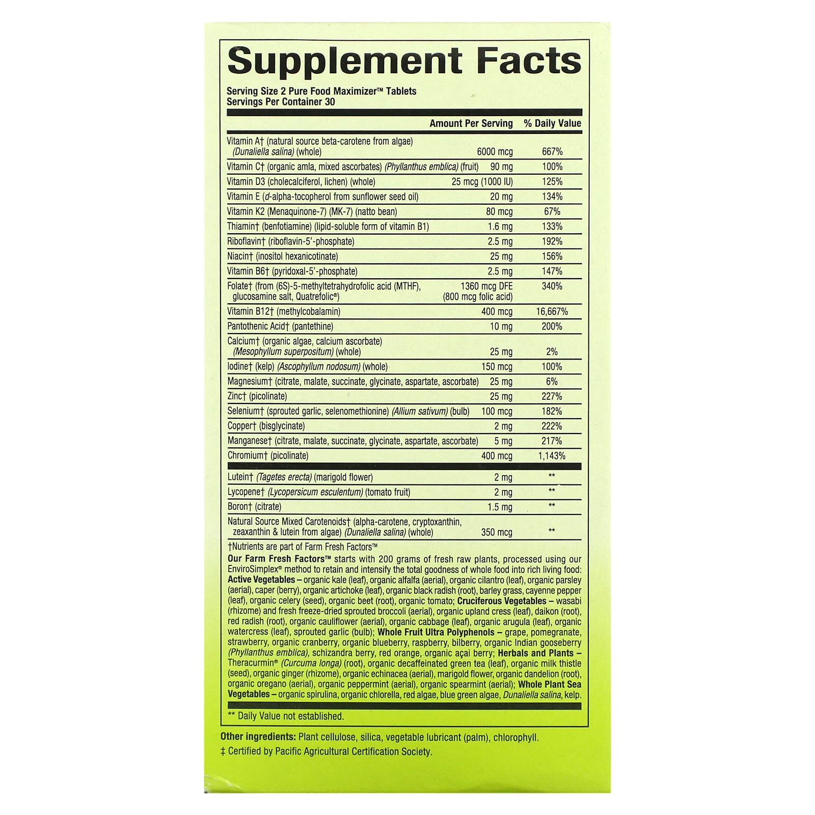 Natural Factors, Whole Earth & Sea Men's Multivitamin & Mineral, 60 Tablets - [product_sku] | HiLife Vitamins