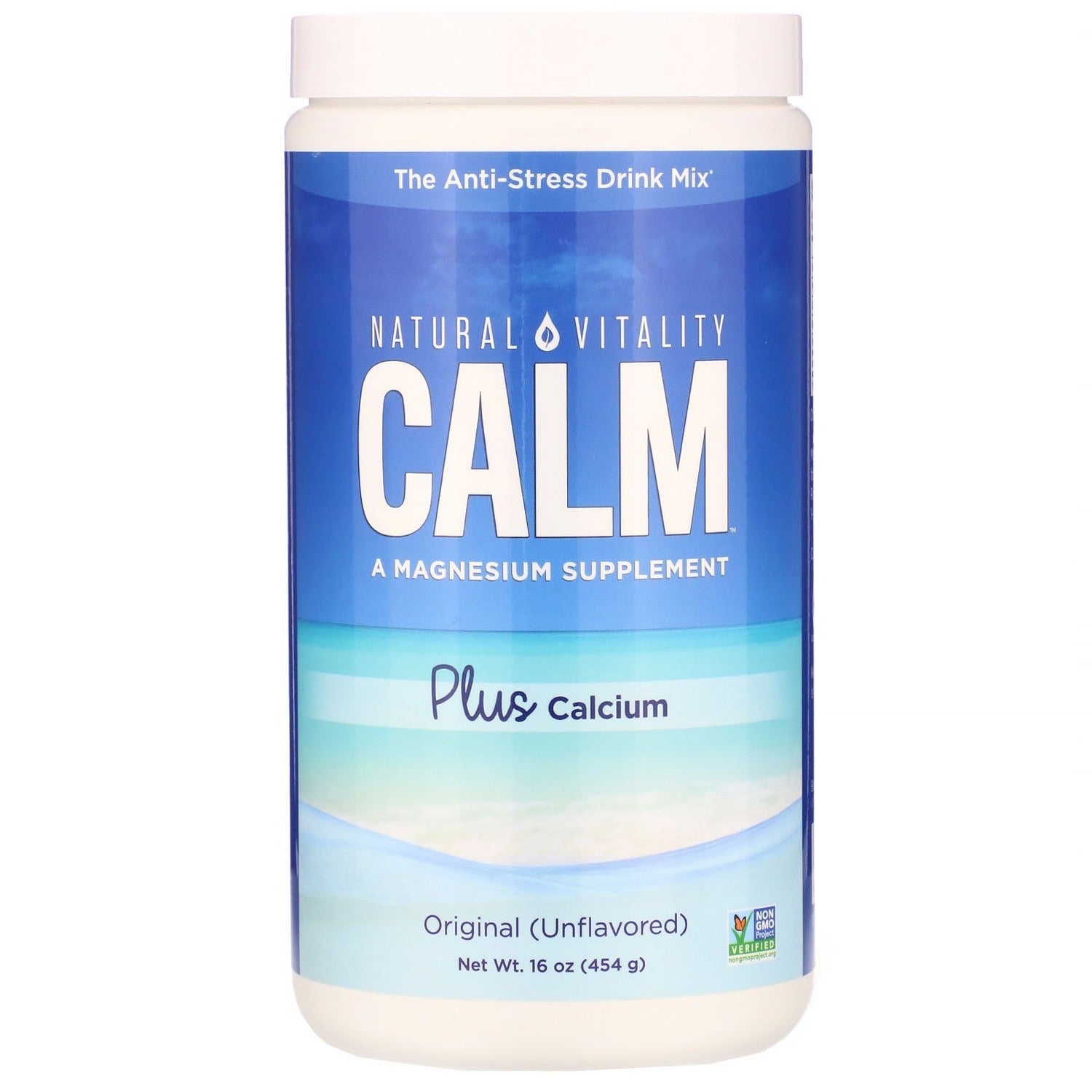Natural Vitality, Calm Plus Calcium, 16 Oz UPC 183405000988 | HiLife Vitamins