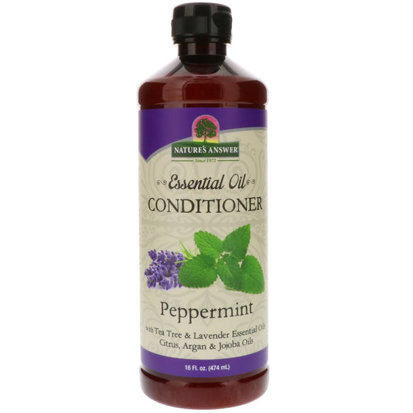 Nature’s Answer, Essential Oil Conditioner Peppermint, 16 Oz - 083000168406 | Hilife Vitamins