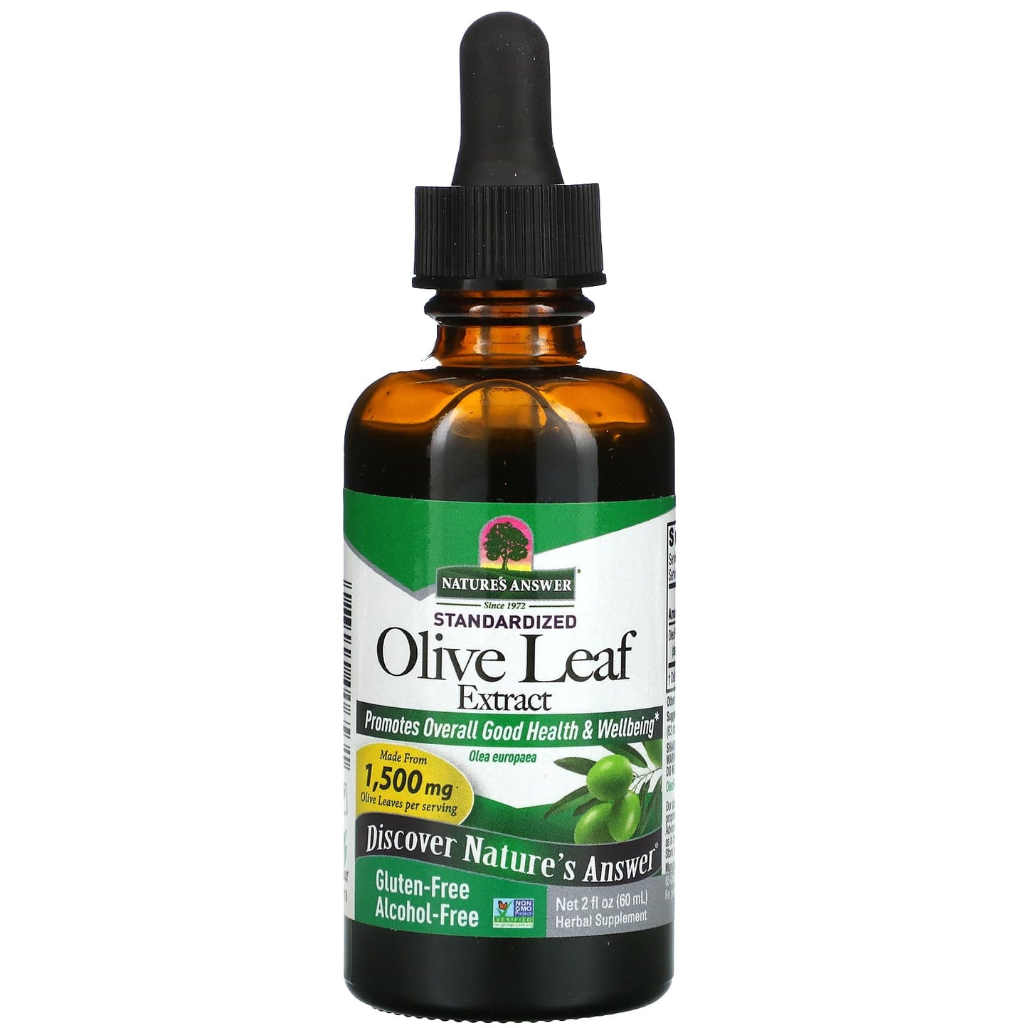 Nature’s Answer, Oleopein Olive Leaf, 2 Oz UPC 083000006531 | HiLife Vitamins