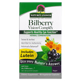 Nature’s Answer, Bilberry Vision Complex, 60 Vegetarian Capsules - 083000160110 | Hilife Vitamins