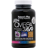 Nature’s Plus, Ultra Omega 3/6/9 1,200 mg, 90 Softgels - 097467039681 | Hilife Vitamins
