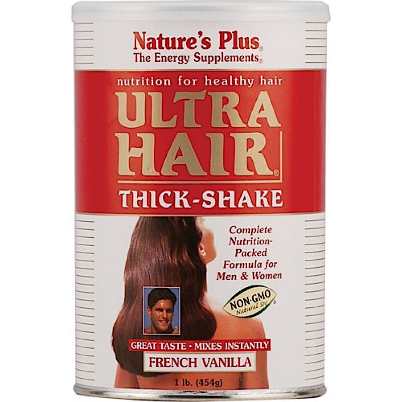 Nature’s Plus, Ultra Hair Thick Shake, 1.25 Lbs UPC 097467048447 | HiLife Vitamins