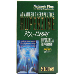 Nature’s Plus, Huperzine Rx Brain, 30 Tablets - 097467049819 | Hilife Vitamins
