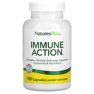 Nature’s Plus, Immune Action, 120 Capsules - 097467010680 | Hilife Vitamins