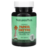 Nature’s Plus, Papaya, 180 Chewables - 097467044609 | Hilife Vitamins