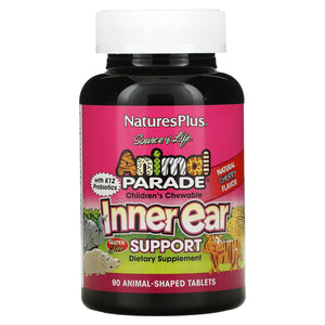Nature’s Plus, Ap Inner Ear Support, 90 Chewables - 097467299498 | Hilife Vitamins