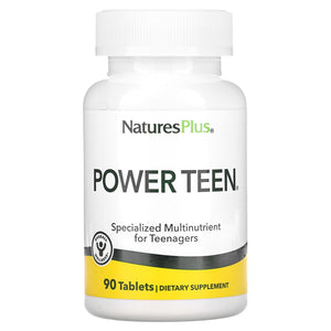 Nature’s Plus, Power Teen, 90 Tablets - 097467299917 | Hilife Vitamins