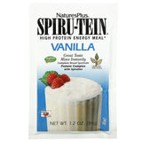 Nature’s Plus, Spiru-Tein, High Protein Energy Meal, Vanilla, 8 P, 8 Packets - [product_sku] | HiLife Vitamins