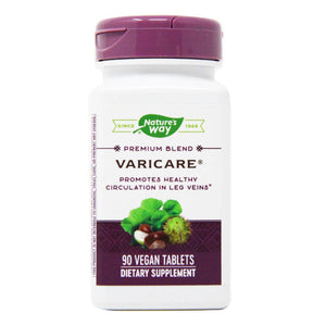 Nature’s Way, Varicare, 90 Tablets - 763948088492 | Hilife Vitamins