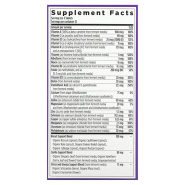 New Chapter, Women's 40+ Advanced Multivitamin, 96 Tablets UPC 727783003119 | HiLife Vitamins