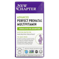 New Chapter, Perfect Prenatal Trimester, 270 Tablets UPC 727783003188 | HiLife Vitamins