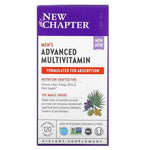 New Chapter, Men's Advanced Multivitamin, 120 Vegetarian Tablets UPC 727783003249 | HiLife Vitamins