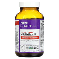 New Chapter, Perfect Energy, 96 Tablets UPC 727783003423 | HiLife Vitamins