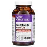 New Chapter, Wholemega  1,000 mg, 180 Softgels - [product_sku] | HiLife Vitamins