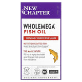 New Chapter, Wholemega  1,000 mg, 180 Softgels - 727783050007 | Hilife Vitamins