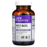 New Chapter, Holy Basil Force, 120 Vegetarian Capsules - [product_sku] | HiLife Vitamins