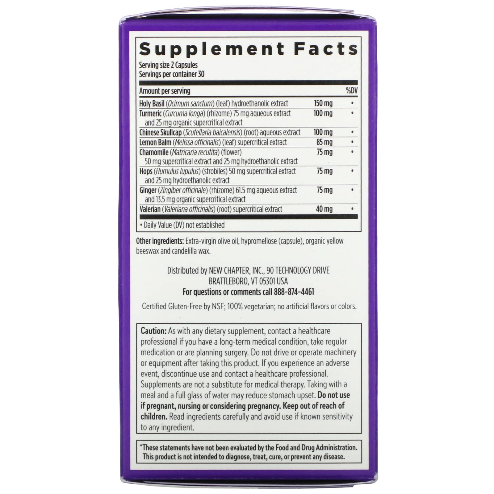 New Chapter, Zyflamend Nighttime, 60 Softgels - [product_sku] | HiLife Vitamins