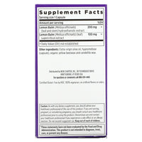 New Chapter, Lemon Balm Force, 30 Capsules UPC 727783901026 | HiLife Vitamins