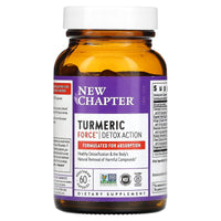 New Chapter, Turmeric Force Detox, 60 Capsules UPC 727783901217 | HiLife Vitamins