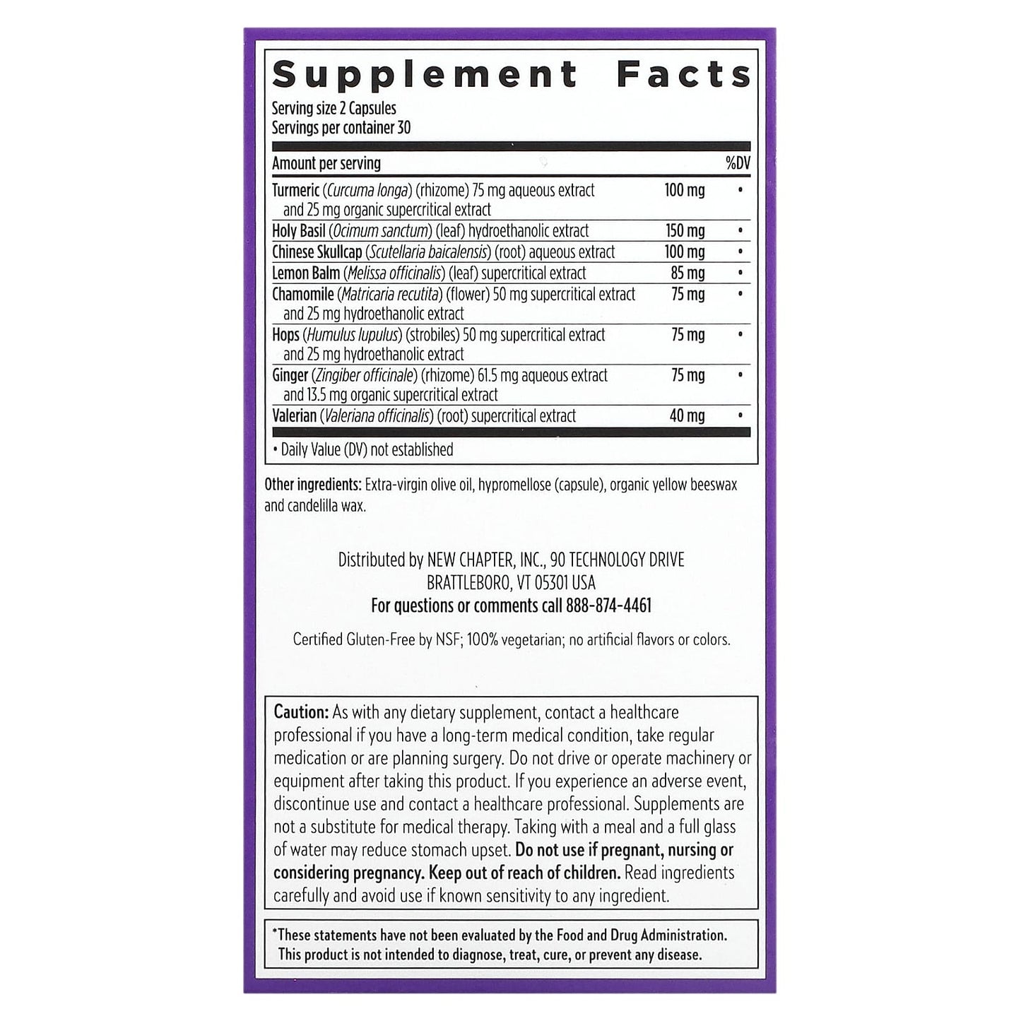 New Chapter, Turmeric Force Nighttime, 60 Capsules UPC 727783901224 | HiLife Vitamins