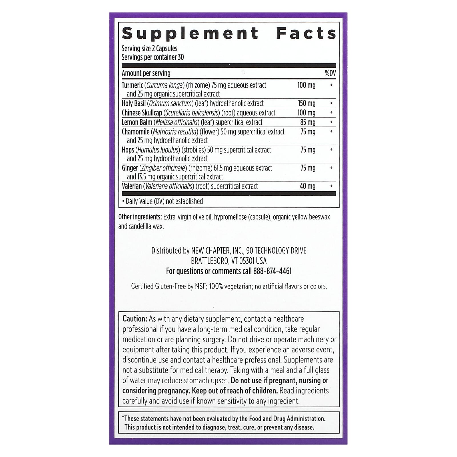 New Chapter, Turmeric Force Nighttime, 60 Capsules UPC 727783901224 | HiLife Vitamins
