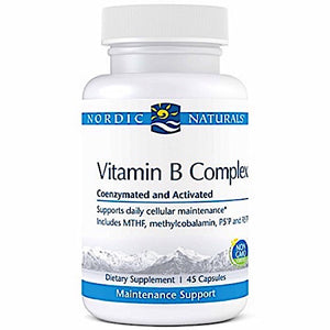Nordic Naturals, Vitamin B Complex, 45 - 768990015502 | Hilife Vitamins