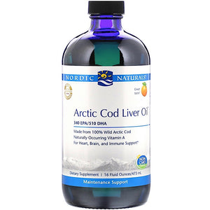 Nordic Naturals, Arctic Clo, Orange, 16 Oz - 768990547867 | Hilife Vitamins