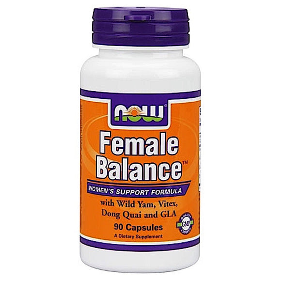 Now Foods, Female Balance, 90 Capsules - 733739032959 | Hilife Vitamins