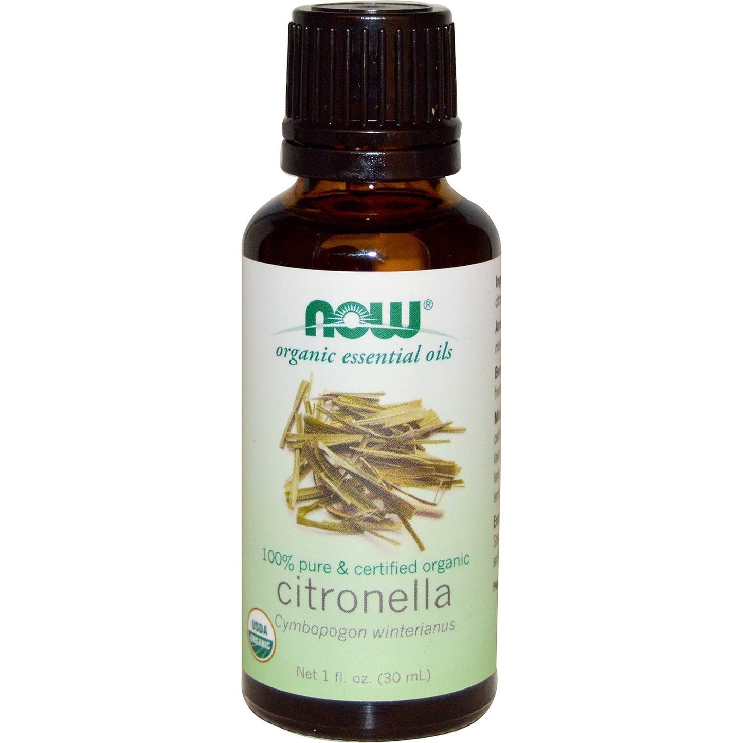 Now Foods, Organic Citronella Oil - 733739074072 | Hilife Vitamins