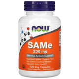 Now Foods, SAM-E 200MG, 120 VCAPS - 733739001283 | Hilife Vitamins