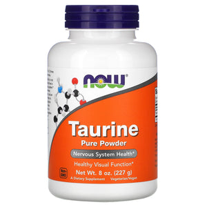 Now Foods, Taurine Powder, 8 Oz - 733739002600 | Hilife Vitamins