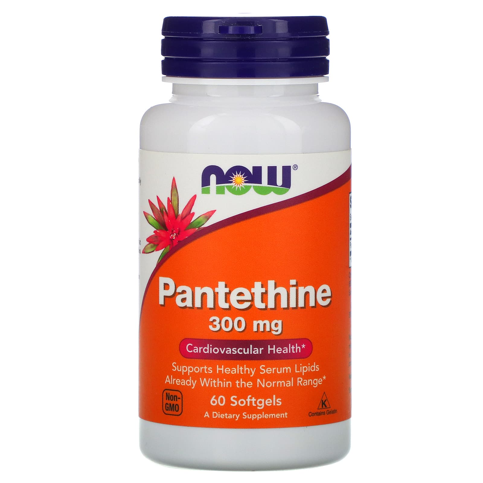 Now Foods, Pantethine 300 mg, 60 Softgels - 733739004871 | Hilife Vitamins