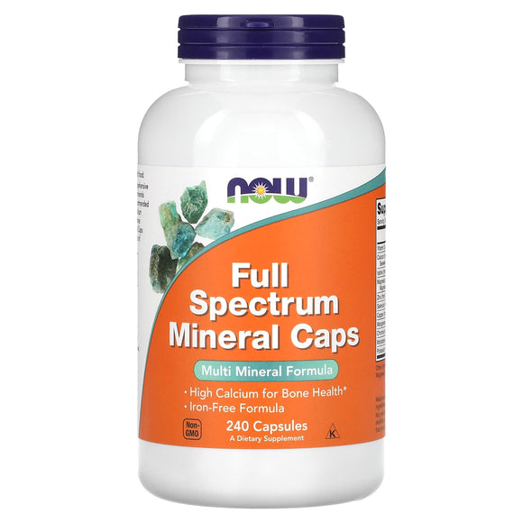 Now Foods, Full Spectrum Mineral, 240 Veg Capsules - 733739015457 | Hilife Vitamins