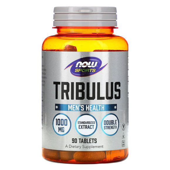 Now Foods, TRIBULUS 1000mg, 90 Tablets - 733739021717 | Hilife Vitamins