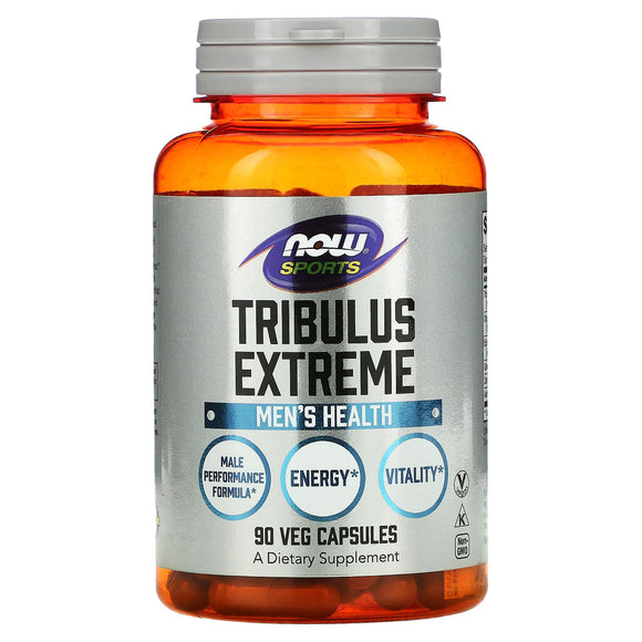 Now Foods, Tribulus Extreme, Men's Health, 90 Veg Capsules - 733739022738 | Hilife Vitamins