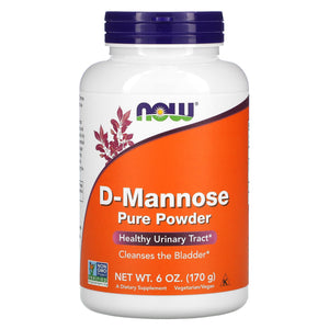 Now Foods, D-Mannose, 6 OZ Powder - 733739028099 | Hilife Vitamins