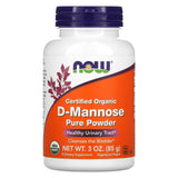Now Foods, D-Mannose Pure Powder, 3 Oz - 733739028105 | Hilife Vitamins