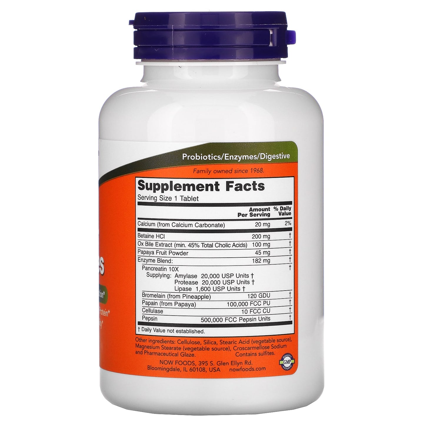 Now Foods, Super Enzymes, 180 Tablets - [product_sku] | HiLife Vitamins