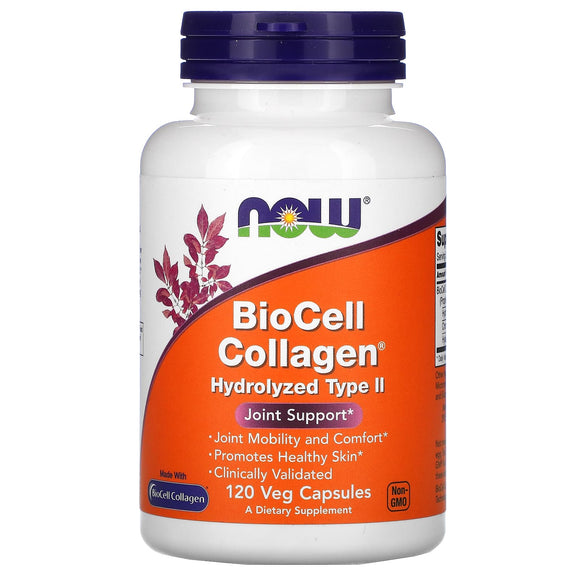 Now Foods, BIOCELL COLLAGEN, 120 Veg Capsules - 733739030085 | Hilife Vitamins