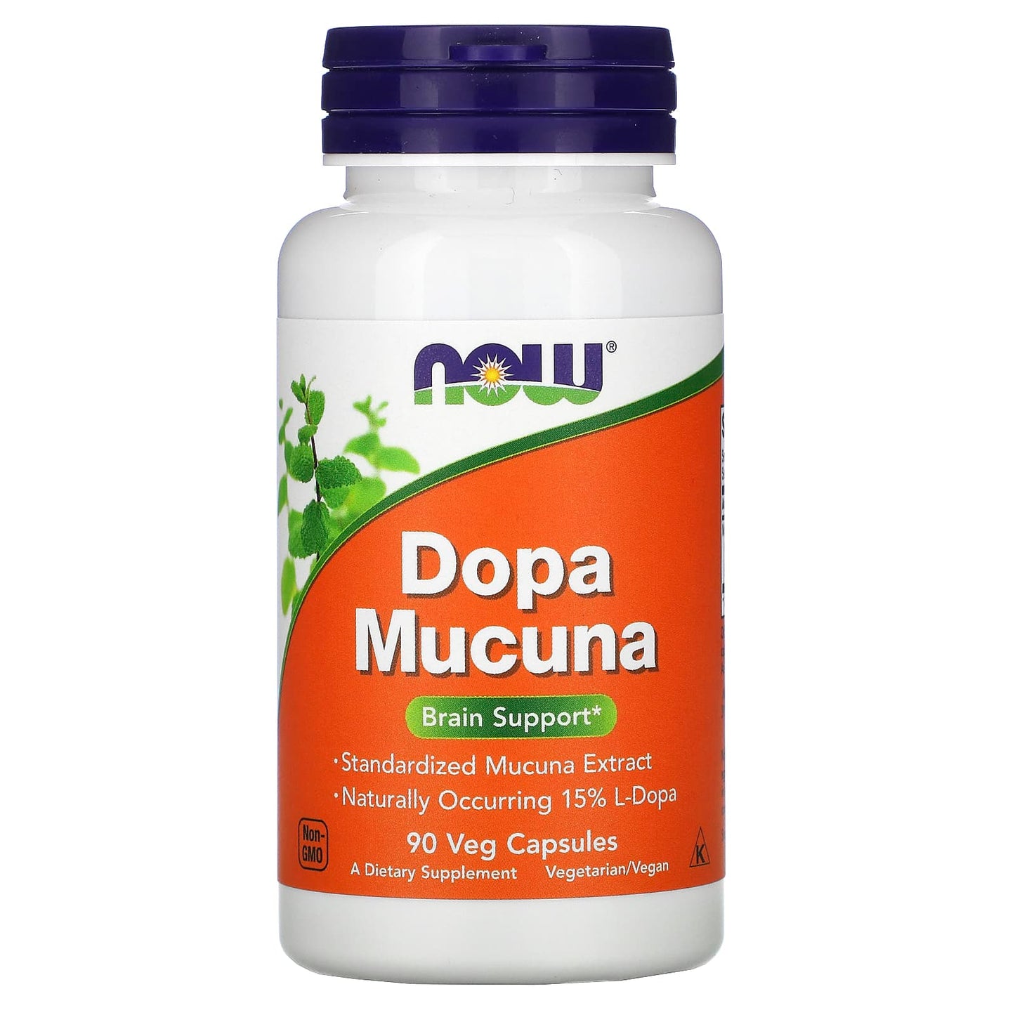 Now Foods, Dopa Mucuna, 90 Veg Capsules - 733739030924 | Hilife Vitamins