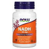 Now Foods, Nadh 10 mg, 60 Veg Capsules - 733739031037 | Hilife Vitamins