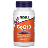 Now Foods, CoQ10, 60 mg, 60 Capsules - 733739031631 | Hilife Vitamins