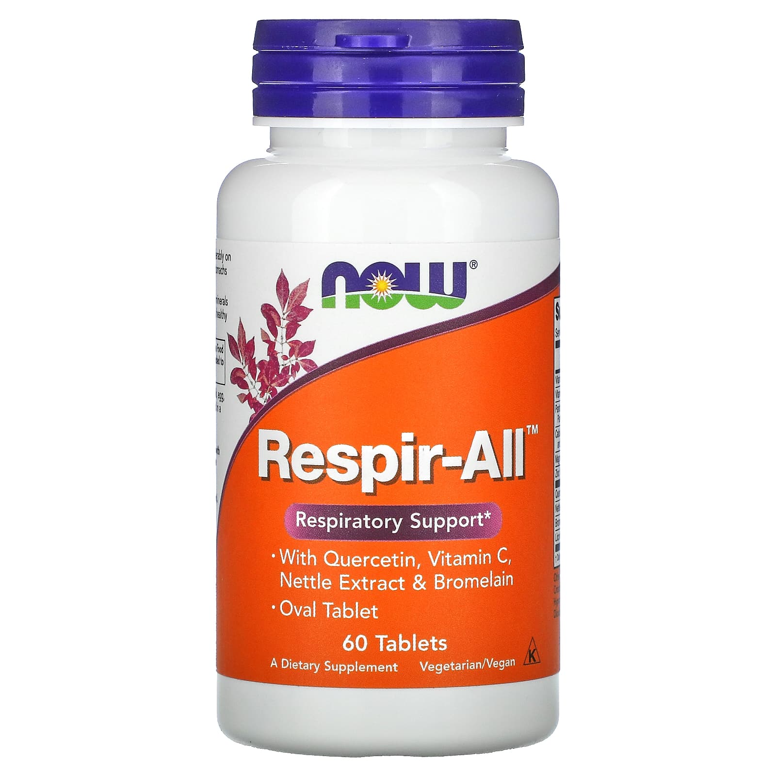 Now Foods, RESPIR-ALL ALLERGY, 60 Tablets UPC 733739032829 | HiLife Vitamins