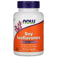 Now Foods, Soy Isoflavones 300mg, 120 Vegetarian Capsules - 733739032881 | Hilife Vitamins