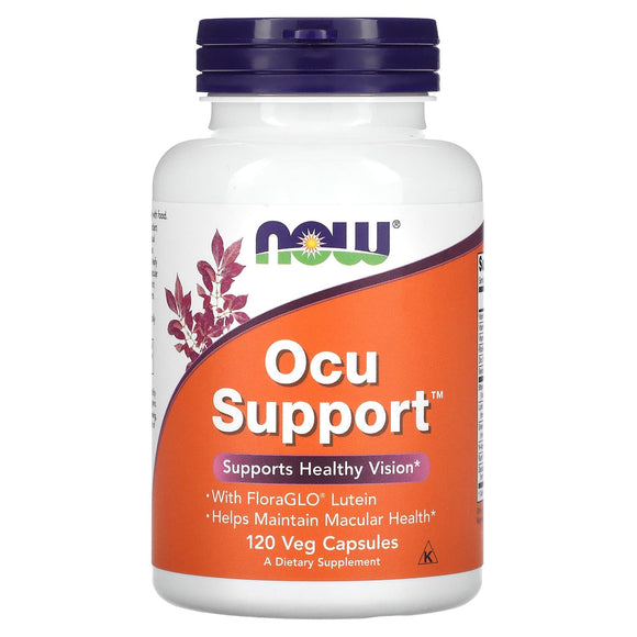 Now Foods, Ocu Support, 120 Capsules - 733739033024 | Hilife Vitamins