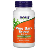 Now Foods, Pine Bark Extract 240mg, 90 Vegetarian Capsules - 733739033642 | Hilife Vitamins